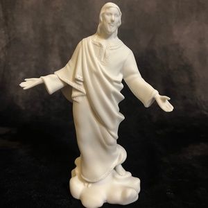 Teleflora Porcelain Statue Figurine of Jesus Christ GORGEOUS PRISTINE!!